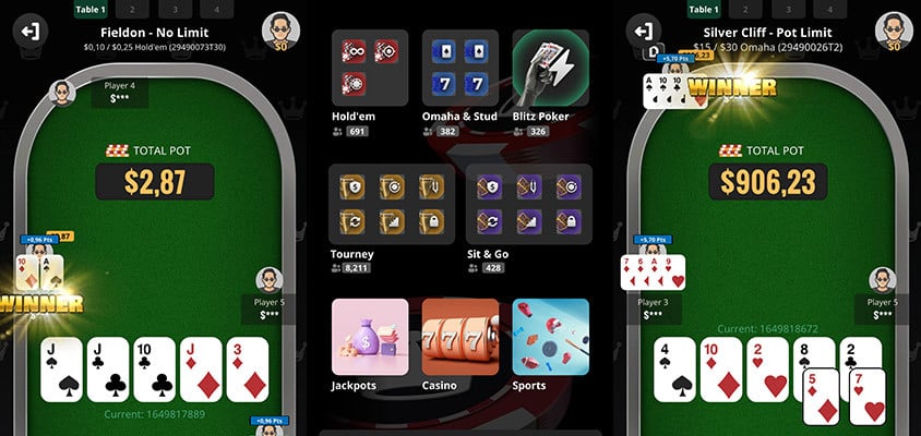 PokerKing Mobile App